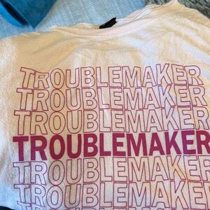 Troublemaker sweater- Pink